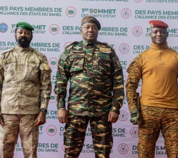 Sommet Chefs Etats AES 06 07 2024 360x320