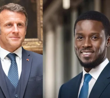 Bassirou et emmannuel macron 360x320