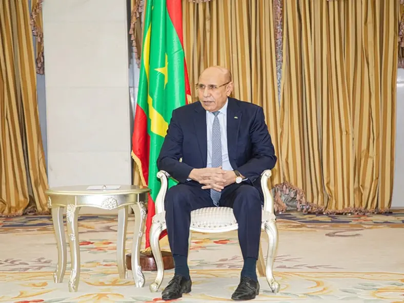Jad20231102 conf mauritanie ghazouani face a la presse