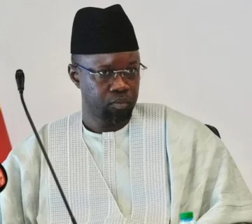 Ousmane Sonko Conseil interministeriel  jpg 360x320