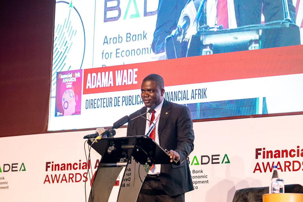 Adama Wade directeur de publication de Financial Afrik