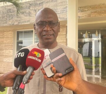 Ousmane Kaba president directeur general de EKAP Guinee SARL 360x320