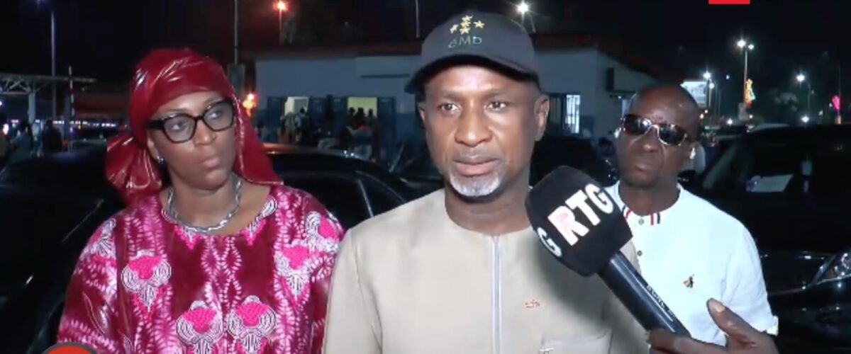 En marge des échéances électorales, Elhadj Diarouga Diallo accueilli en Guinée par Mme Madina Diop 