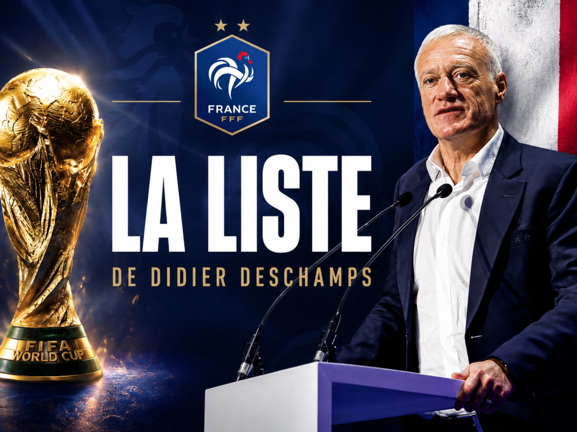 Didier Deschamps va annoncer sa liste pour la Coupe du monde 2026 ce jeudi soir au JT de 20h sur TF1 2285961