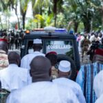 Dernier adieu à Hadja Andrée TOURÉ : le Président de la République S E Mamadi DOUMBOUYA lui rend un ultime hommage 
