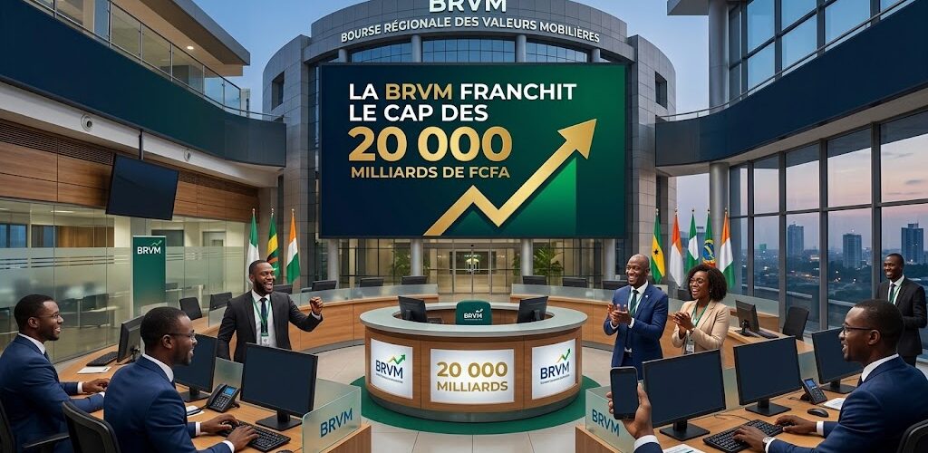 La BRVM franchit le cap des 20 000 milliards de FCFA 
