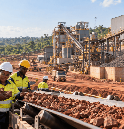 Le Ghana transforme ses minerais localement (1)